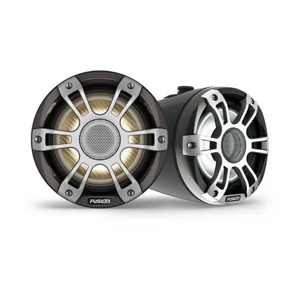 Fusion SG-FLT653SPB 6.5" Towe Speaker Black 3i With CRGBW Lighting