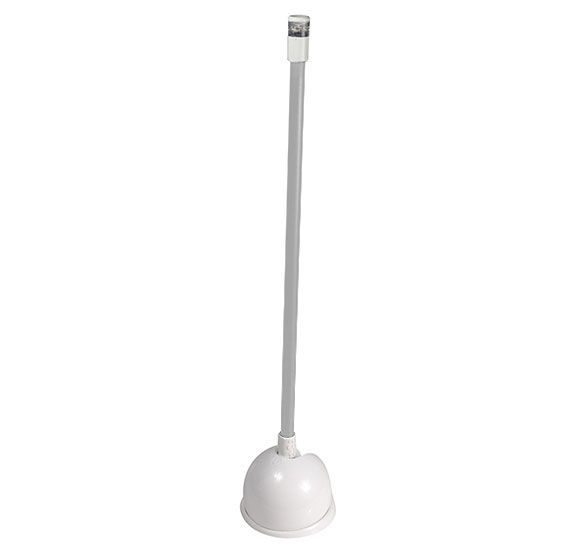 Lumitec Contour 12" Anchor Light, White Sleeve White Base 12/24vDC