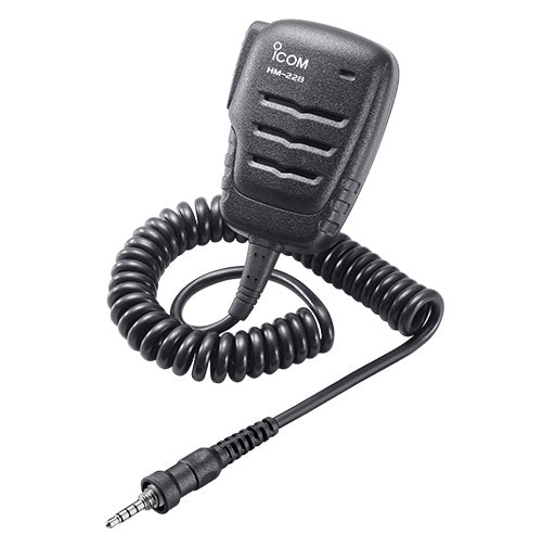 Icom HM228 Compact Waterproof Speaker Microphone