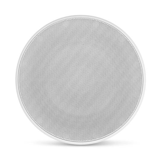 JL Audio M6 8in Subwoofer White LUXe Grille Infinte Baffle